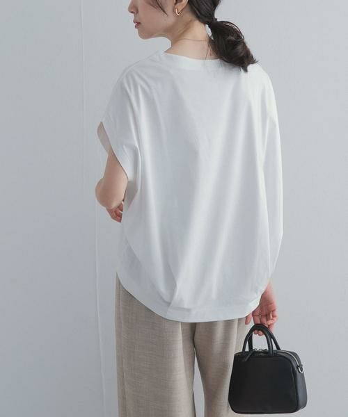 URBAN RESEARCH DOORS / アーバンリサーチ ドアーズ Tシャツ | 『UR TECH』サマシェアバックタックコクーンプルオーバー | 詳細18