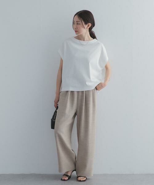 URBAN RESEARCH DOORS / アーバンリサーチ ドアーズ Tシャツ | 『UR TECH』サマシェアバックタックコクーンプルオーバー | 詳細19