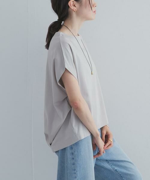 URBAN RESEARCH DOORS / アーバンリサーチ ドアーズ Tシャツ | 『UR TECH』サマシェアバックタックコクーンプルオーバー | 詳細22