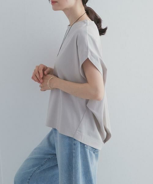 URBAN RESEARCH DOORS / アーバンリサーチ ドアーズ Tシャツ | 『UR TECH』サマシェアバックタックコクーンプルオーバー | 詳細24
