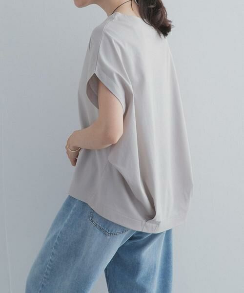 URBAN RESEARCH DOORS / アーバンリサーチ ドアーズ Tシャツ | 『UR TECH』サマシェアバックタックコクーンプルオーバー | 詳細25