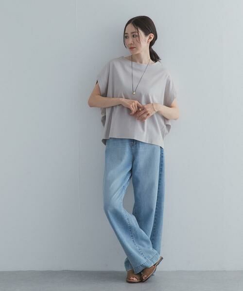 URBAN RESEARCH DOORS / アーバンリサーチ ドアーズ Tシャツ | 『UR TECH』サマシェアバックタックコクーンプルオーバー | 詳細28