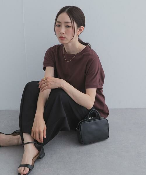 URBAN RESEARCH DOORS / アーバンリサーチ ドアーズ Tシャツ | 『UR TECH ひやサラクール』バックポイントタックプルオーバー | 詳細1
