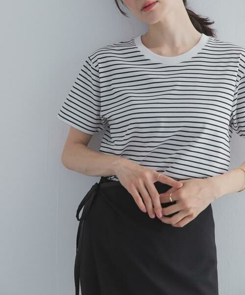 URBAN RESEARCH DOORS / アーバンリサーチ ドアーズ Tシャツ | 『UR TECH』汗染み防止ベーシックTシャツ（ホワイト系その他）