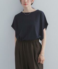 URBAN RESEARCH DOORS / アーバンリサーチ ドアーズ Tシャツ | ドライコットンボートネックプルオーバー