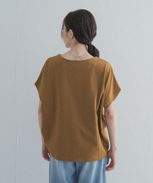 URBAN RESEARCH DOORS / アーバンリサーチ ドアーズ Tシャツ | ドライコットンボートネックプルオーバー | 詳細10