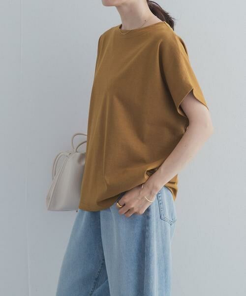 URBAN RESEARCH DOORS / アーバンリサーチ ドアーズ Tシャツ | ドライコットンボートネックプルオーバー | 詳細3
