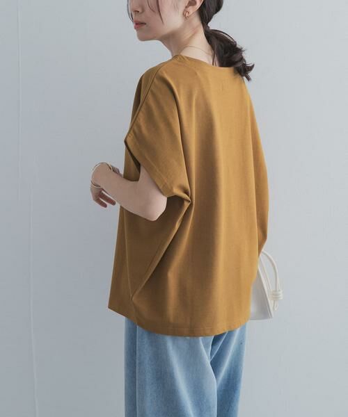 URBAN RESEARCH DOORS / アーバンリサーチ ドアーズ Tシャツ | ドライコットンボートネックプルオーバー | 詳細5