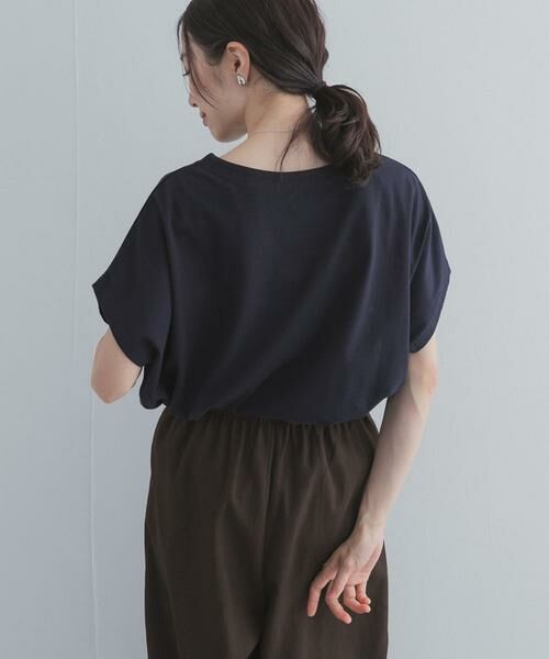 URBAN RESEARCH DOORS / アーバンリサーチ ドアーズ Tシャツ | ドライコットンボートネックプルオーバー | 詳細17