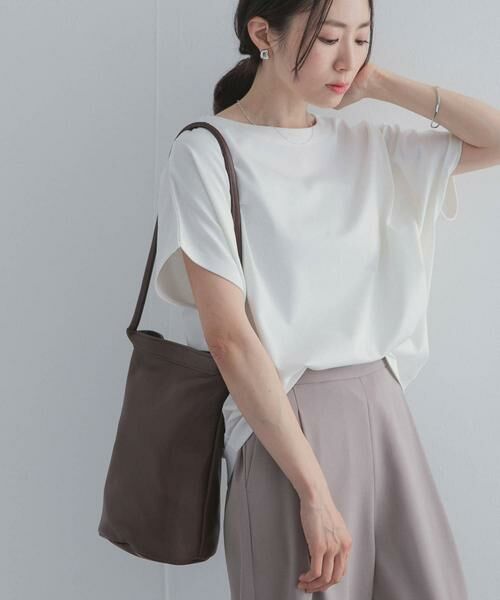 URBAN RESEARCH DOORS / アーバンリサーチ ドアーズ Tシャツ | ドライコットンボートネックプルオーバー | 詳細27