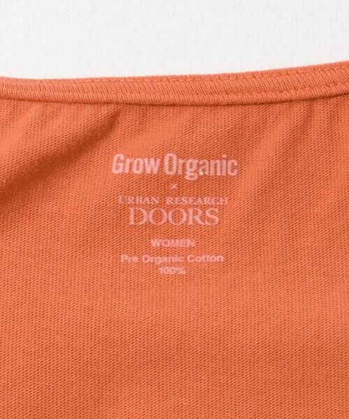 URBAN RESEARCH DOORS / アーバンリサーチ ドアーズ Tシャツ | GrowOrganicボートネックTシャツ | 詳細9