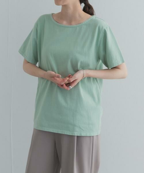 URBAN RESEARCH DOORS / アーバンリサーチ ドアーズ Tシャツ | GrowOrganicボートネックTシャツ | 詳細12