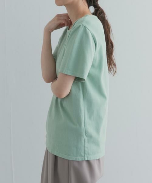 URBAN RESEARCH DOORS / アーバンリサーチ ドアーズ Tシャツ | GrowOrganicボートネックTシャツ | 詳細13