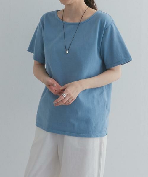 URBAN RESEARCH DOORS / アーバンリサーチ ドアーズ Tシャツ | GrowOrganicボートネックTシャツ | 詳細22