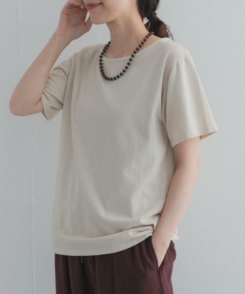URBAN RESEARCH DOORS / アーバンリサーチ ドアーズ Tシャツ | GrowOrganicボートネックTシャツ | 詳細28