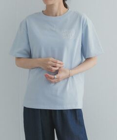 URBAN RESEARCH DOORS / アーバンリサーチ ドアーズ Tシャツ | ポイントロゴプリントTシャツ