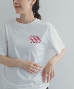 URBAN RESEARCH DOORS / アーバンリサーチ ドアーズ Tシャツ | ポイントロゴプリントTシャツ