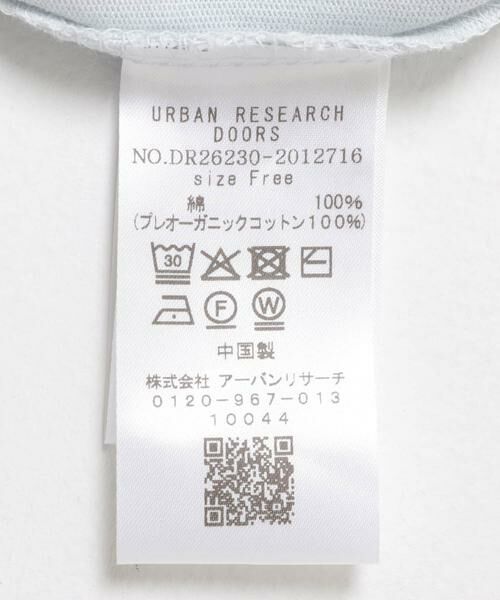 URBAN RESEARCH DOORS / アーバンリサーチ ドアーズ Tシャツ | ポイントロゴプリントTシャツ | 詳細11