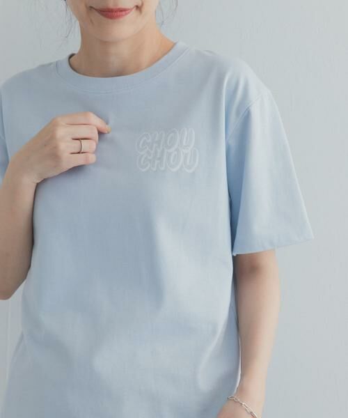 URBAN RESEARCH DOORS / アーバンリサーチ ドアーズ Tシャツ | ポイントロゴプリントTシャツ | 詳細4