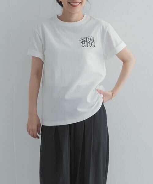 URBAN RESEARCH DOORS / アーバンリサーチ ドアーズ Tシャツ | ポイントロゴプリントTシャツ | 詳細12