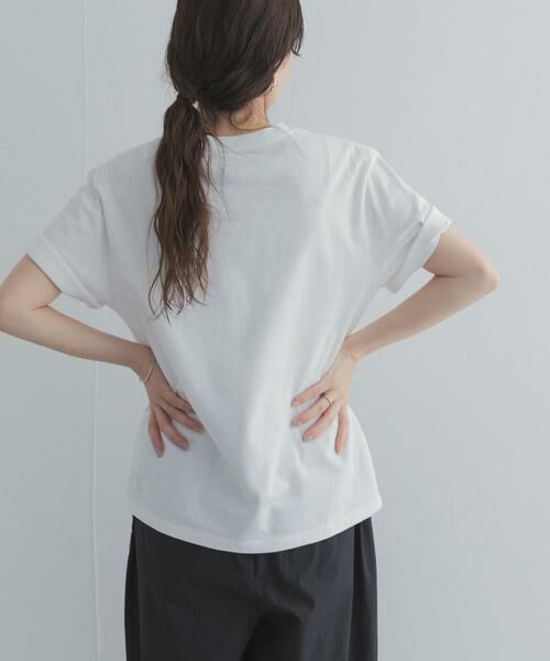 URBAN RESEARCH DOORS / アーバンリサーチ ドアーズ Tシャツ | ポイントロゴプリントTシャツ | 詳細15