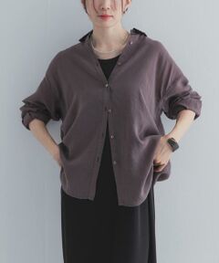 URBAN RESEARCH DOORS / アーバンリサーチ ドアーズ シャツ・ブラウス | ラミー混ルーズシャツ