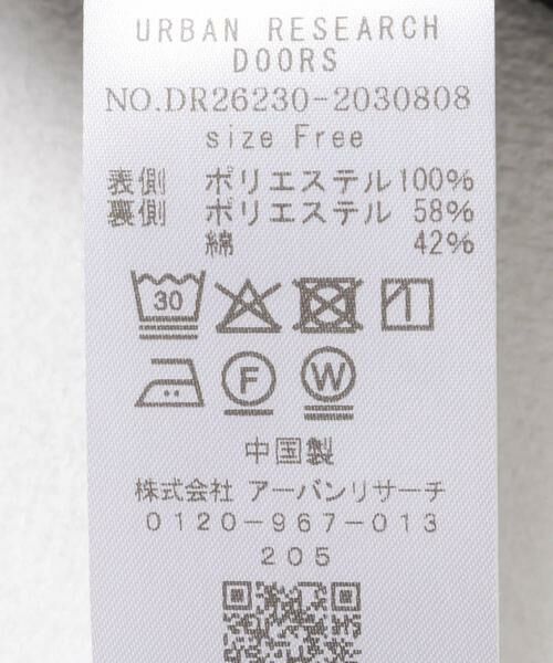 URBAN RESEARCH DOORS / アーバンリサーチ ドアーズ シャツ・ブラウス | シアーチェックレイヤードブラウス | 詳細27