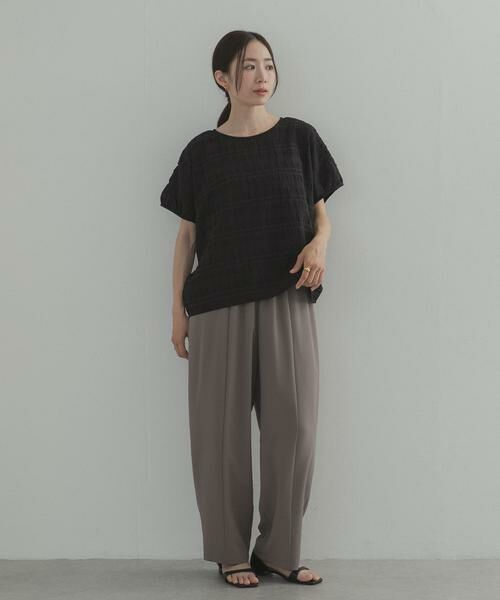 URBAN RESEARCH DOORS / アーバンリサーチ ドアーズ シャツ・ブラウス | シアーチェックレイヤードブラウス | 詳細17