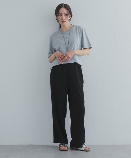 URBAN RESEARCH DOORS / アーバンリサーチ ドアーズ その他パンツ | 楊柳ストレートイージーパンツ | 詳細7