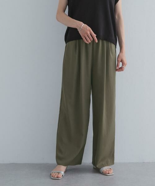 URBAN RESEARCH DOORS / アーバンリサーチ ドアーズ その他パンツ | 『接触冷感』ソフトオックスイージーパンツ | 詳細5