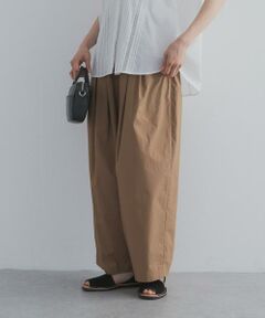 URBAN RESEARCH DOORS / アーバンリサーチ ドアーズ その他パンツ | ギャザーボリュームパンツ