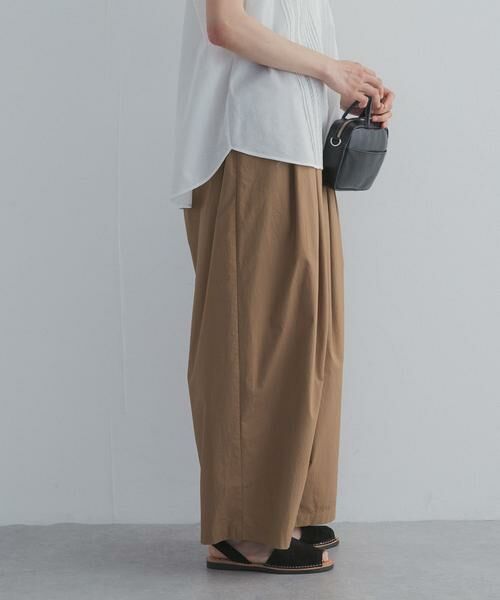 URBAN RESEARCH DOORS / アーバンリサーチ ドアーズ その他パンツ | ギャザーボリュームパンツ | 詳細17