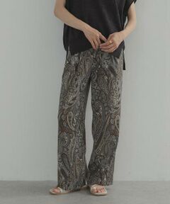 URBAN RESEARCH DOORS / アーバンリサーチ ドアーズ その他パンツ | ダークペイズリープリントイージーパンツ