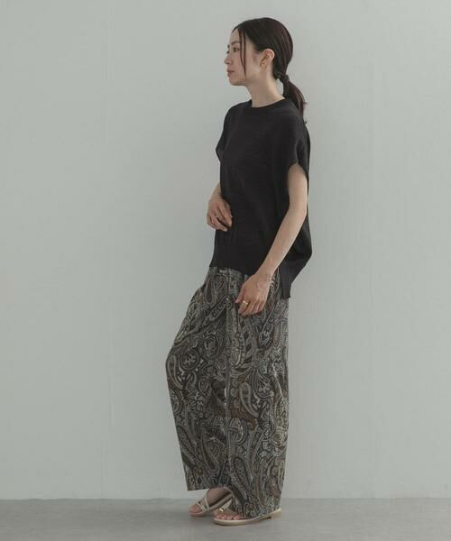 URBAN RESEARCH DOORS / アーバンリサーチ ドアーズ その他パンツ | ダークペイズリープリントイージーパンツ | 詳細19