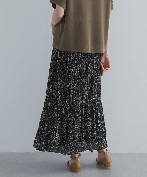 URBAN RESEARCH DOORS / アーバンリサーチ ドアーズ ロング・マキシ丈スカート | フラワードットプリーツスカート | 詳細19