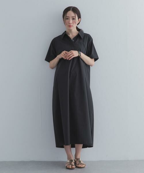 URBAN RESEARCH DOORS / アーバンリサーチ ドアーズ ワンピース | 衿付きスキッパーAラインワンピース | 詳細27