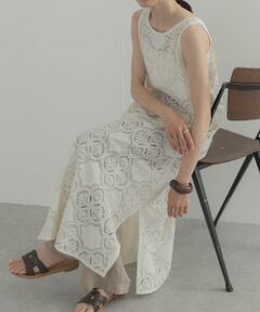 URBAN RESEARCH DOORS / アーバンリサーチ ドアーズ ワンピース | サークルレース2WAYワンピース