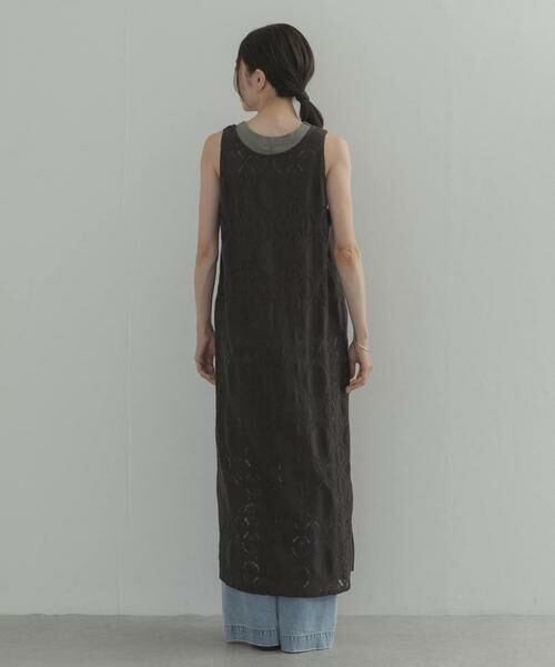 URBAN RESEARCH DOORS / アーバンリサーチ ドアーズ ワンピース | サークルレース2WAYワンピース | 詳細10