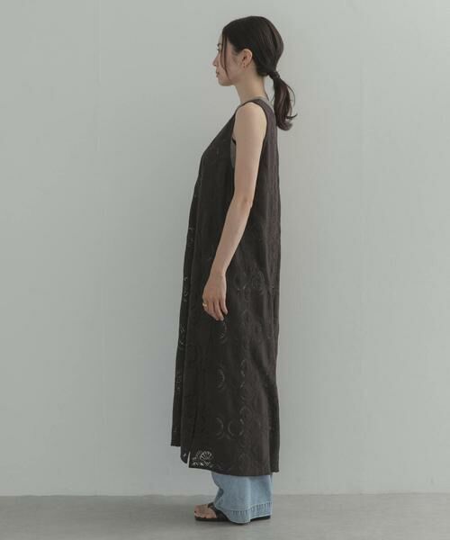 URBAN RESEARCH DOORS / アーバンリサーチ ドアーズ ワンピース | サークルレース2WAYワンピース | 詳細9
