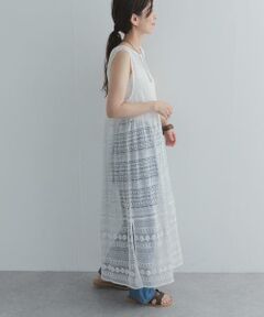 URBAN RESEARCH DOORS / アーバンリサーチ ドアーズ ワンピース | 総レースノースリーブワンピース