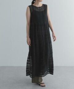 URBAN RESEARCH DOORS / アーバンリサーチ ドアーズ ワンピース | 総レースノースリーブワンピース