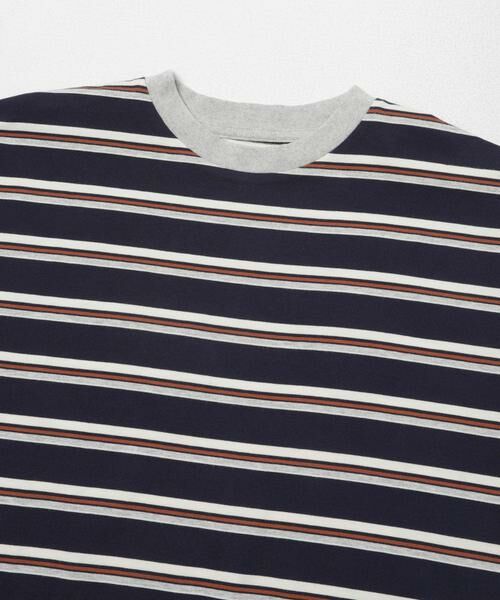 URBAN RESEARCH DOORS / アーバンリサーチ ドアーズ トップス | 『150サイズあり』ランダムボーダーワイドTシャツ(KIDS) | 詳細13