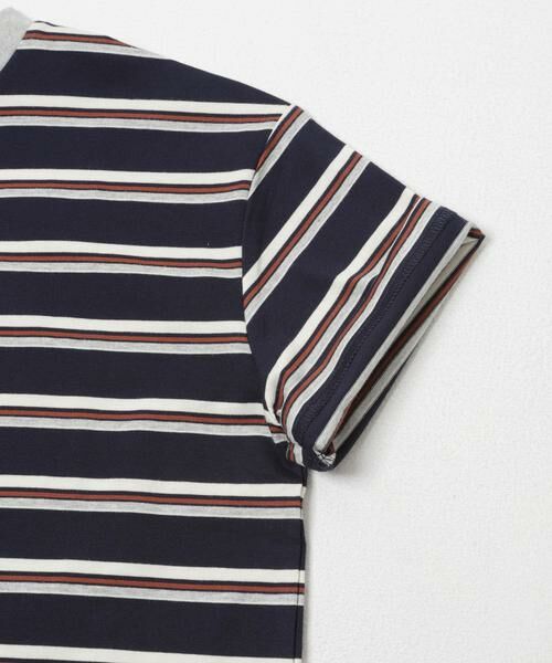 URBAN RESEARCH DOORS / アーバンリサーチ ドアーズ トップス | 『150サイズあり』ランダムボーダーワイドTシャツ(KIDS) | 詳細14