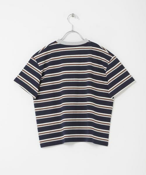 URBAN RESEARCH DOORS / アーバンリサーチ ドアーズ トップス | 『150サイズあり』ランダムボーダーワイドTシャツ(KIDS) | 詳細15