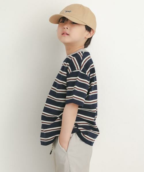 URBAN RESEARCH DOORS / アーバンリサーチ ドアーズ トップス | 『150サイズあり』ランダムボーダーワイドTシャツ(KIDS) | 詳細9