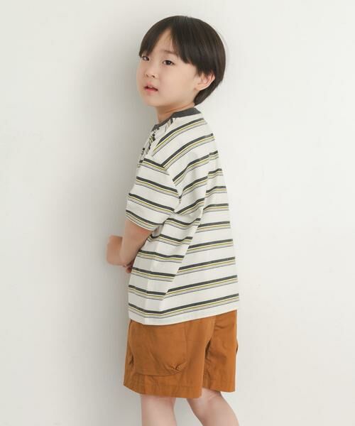 URBAN RESEARCH DOORS / アーバンリサーチ ドアーズ トップス | 『150サイズあり』ランダムボーダーワイドTシャツ(KIDS) | 詳細20