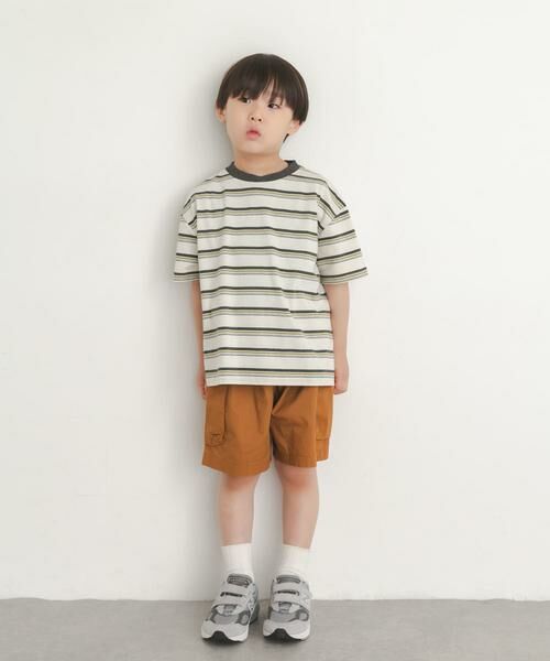 URBAN RESEARCH DOORS / アーバンリサーチ ドアーズ トップス | 『150サイズあり』ランダムボーダーワイドTシャツ(KIDS) | 詳細22