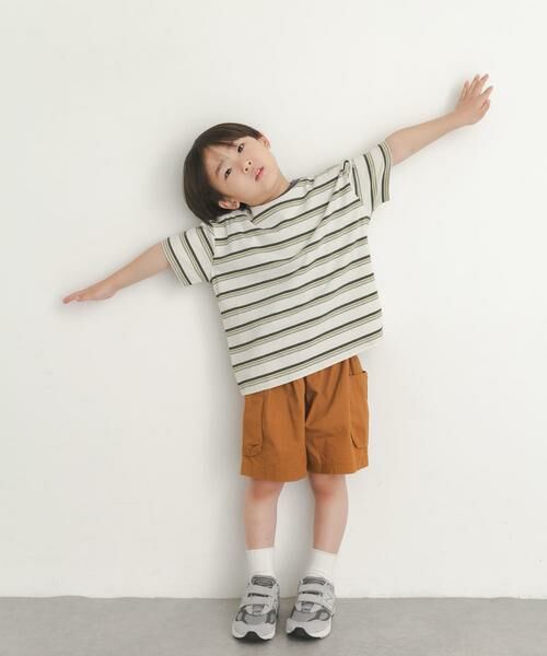URBAN RESEARCH DOORS / アーバンリサーチ ドアーズ トップス | 『150サイズあり』ランダムボーダーワイドTシャツ(KIDS) | 詳細23