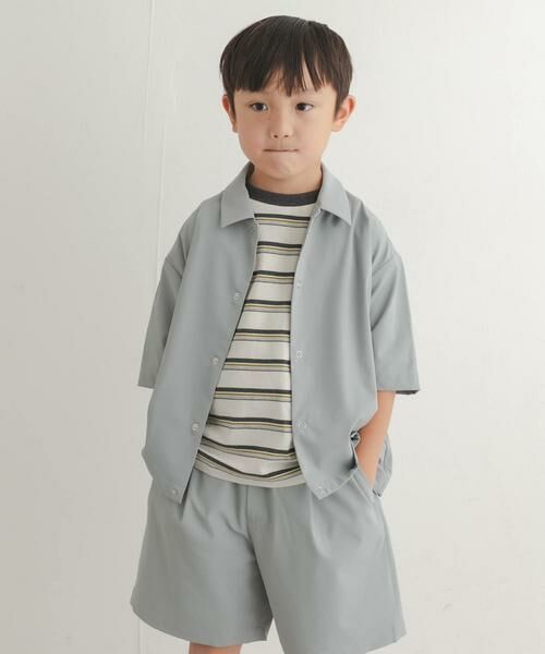 URBAN RESEARCH DOORS / アーバンリサーチ ドアーズ トップス | 『150サイズあり』ランダムボーダーワイドTシャツ(KIDS) | 詳細24