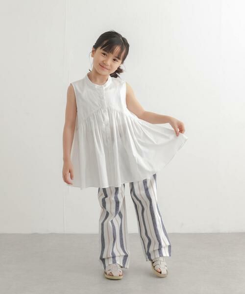 URBAN RESEARCH DOORS / アーバンリサーチ ドアーズ トップス | 『親子リンク』コットンボイル切替ブラウス(KIDS) | 詳細12